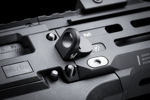 Strike Industries - Angled Quick Detach für Scorpion EVO 3 - Schwarz - SI-CEVO-AQD