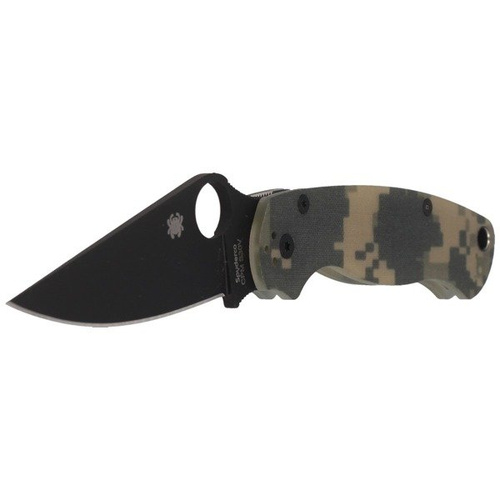 Spyderco - Para Military™ 2 G-10 Digital Camo/Schwarz Klinge Folder Messer - C81GPCMOBK2