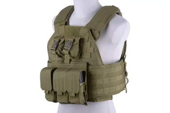 GFC Tactical - Taktische Weste Plate Carrier - Olive - GFT-18-018404