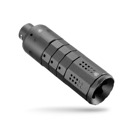 Strike Industries - Kompensator für Pistole im Kaliber 9 mm - Schwarz - SI-PISTOL-LC-BK