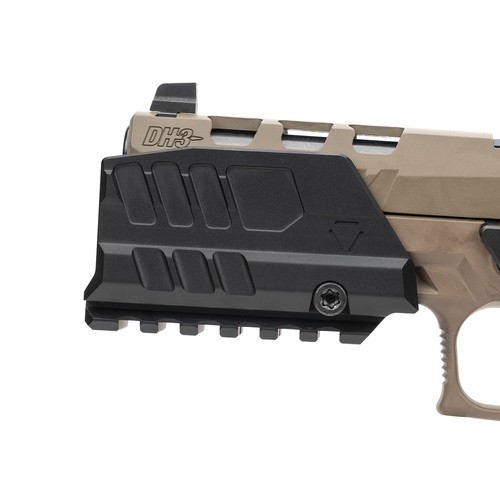 Strike Industries - Strahlenschutzschild für SMC Alfa/Bravo Pistolen - Schwarz - SI-SMC-BS-S