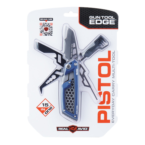 Real Avid - Multitool Gun Tool Edge Pistol - Blau - AVGTE-P