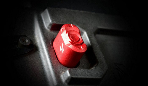 Strike Industries - Strike Magazin-Verschluss - Rot - SI-AR-SMC-RED