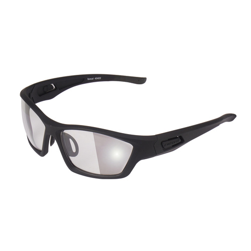 Swiss Eye - Ballistic Photochromic Brille Tomcat - Schwarz/Klarer Rauch - 40403