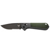 Benchmade - 430SBK Redoubt Klappmesser - D2 - Grau/Grün - 430SBK