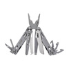 Ganzo - Multitool G303 mit Bitsatz - 14 Werkzeuge - Silber - G303