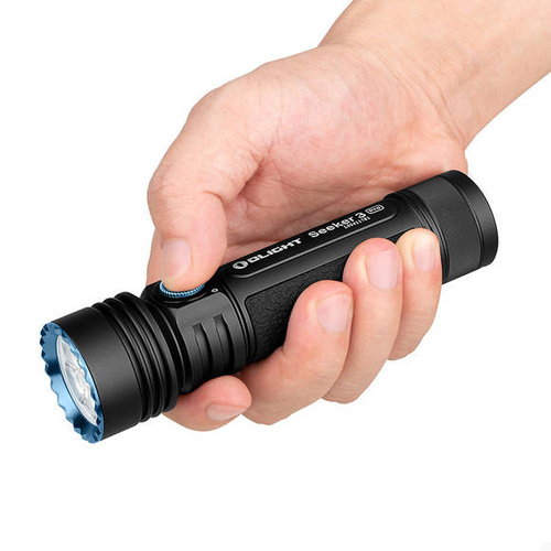 Olight - Seeker 3 Pro Wiederaufladbare Taschenlampe LED - 4200 Lumens - 5000 mAh - Schwarz