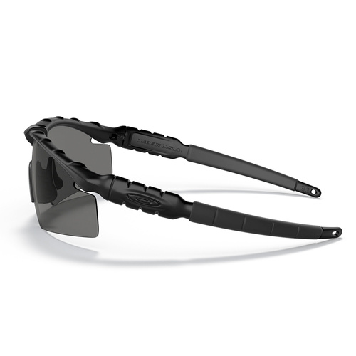 Oakley - Ballistische Brille Standard Issue M Frame 2.0 Industrial - Matte Black - Graue Gläser - OO9213-03