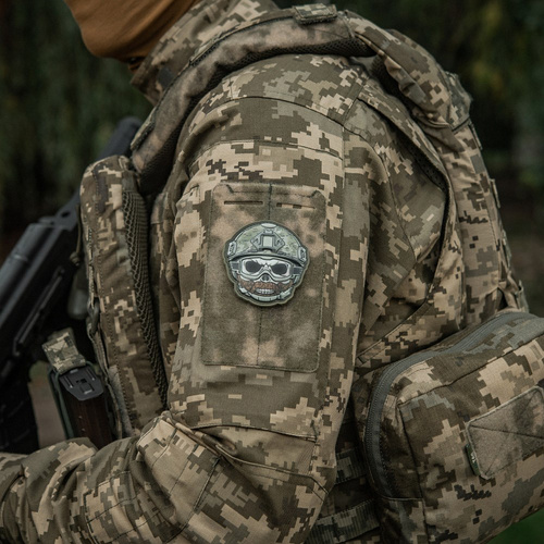 M-Tac – Emoji-Patch Nr. 4 Schnurrbart – PVC 3D – Camo – 51353504