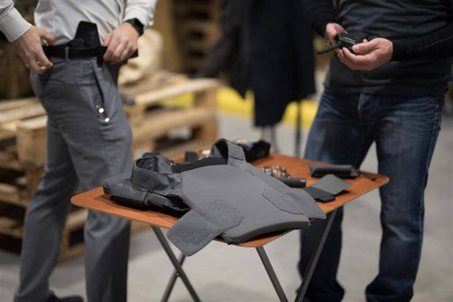 Direct Action® - Taktische Weste Corsair Low Profile Plate Carrier - Schwarz - PC-CRSR-NLN-BLK