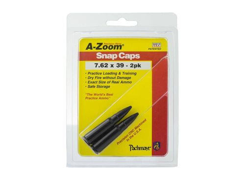 Lyman – A-Zoom Metall-Schnappkappe – 7,62 x 39 – 2 Stück – Schwarz – 12234