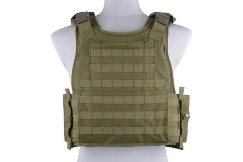 GFC Tactical - Taktische Weste Plate Carrier - Olive - GFT-18-018404