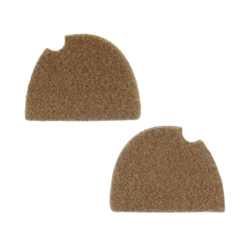 Earmor - Klettverschlüsse für Peltor Comtac - Coyote - S14