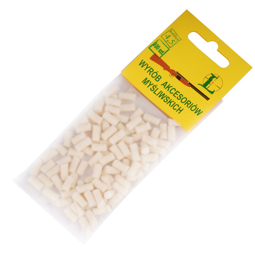 Łuszczek - Filztücher für Luftgewehr - 4,5 mm - 100 Stück - 4-004 - 4,5