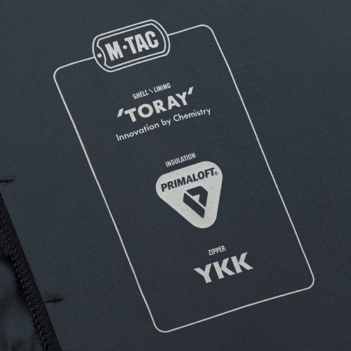 M-Tac - Pufferjacke Jarl - Nylon - Primaloft - Dark Navy Blue - 20544006