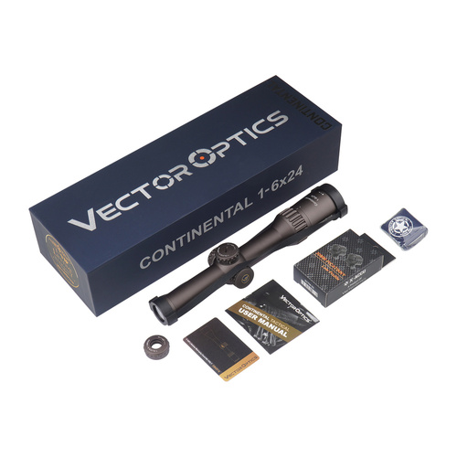 Vector Optics - Zielfernrohr Continental X6 1-6x24 SFP Tactical - 30 mm - FDE - SCOC-34
