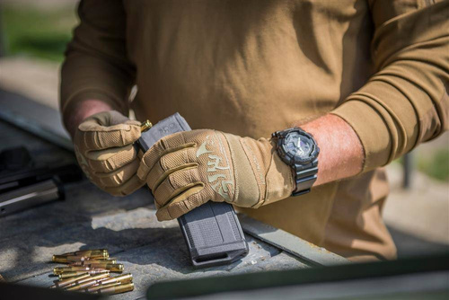 Helikon - Range Tactical Handschuhe Hard® - PenCott WildWood / Coyote - RK-RNG-PO-4511A