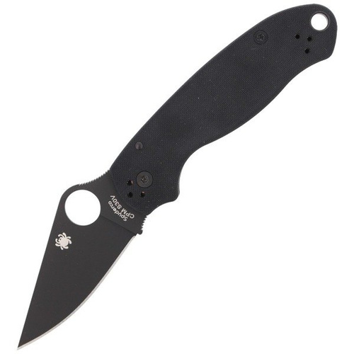 Spyderco - Para™ 3 G-10 Schwarz / Schwarz Klinge Messer - C223GPBK