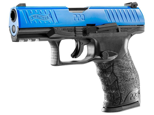 Umarex - Walther PPQ M2 T4E RAM Defense Training Pistole cal .43 - Blau LE - 2.4761