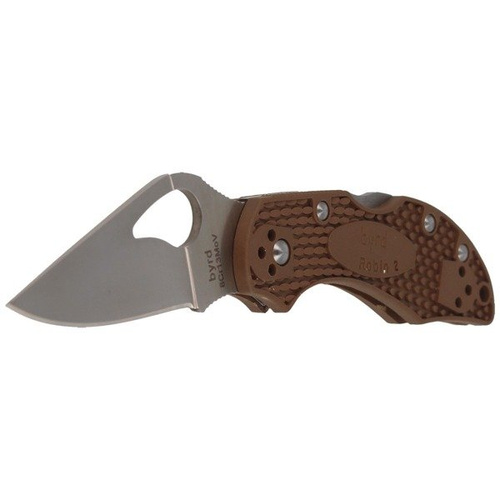 Spyderco - Byrd Robin™ 2 FRN Braun Messer - BY10PBN2