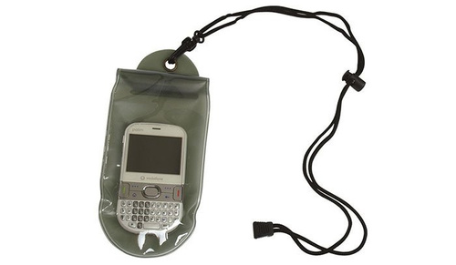 Mil-Tec - Wasserdichte Hals-Tasche - 100 x 230 mm - OD Grün - 15823001