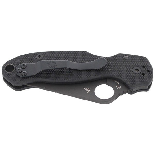 Spyderco - Para™ 3 G-10 Schwarz / Schwarz Klinge Messer - C223GPBK
