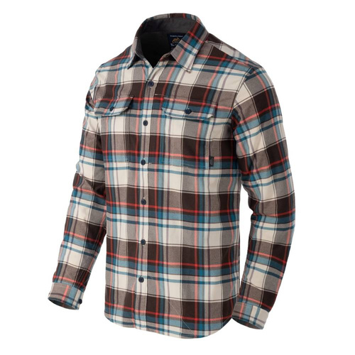 Helikon - Greyman Hemd - Foggy Meadow Plaid - KO-GMN-NS-PI - Helikon Hemden