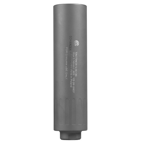 Gomander - Schalldämpfer Tactinox 5.56 OB - Slide On - 1/2x28 - Edelstahl - Grau