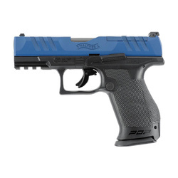 Walther - T4E PDP Compact 4" RAM Pistole - Cal .43 - Schwarz / Blau - 2.4555