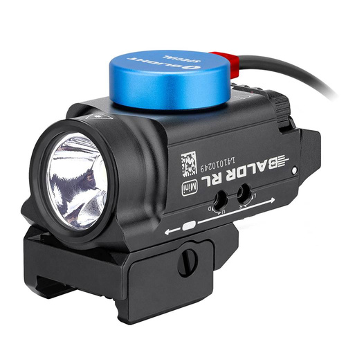 Olight - Waffenlicht mit Laservisier BALDR RL MINI - 600 lumens - Black