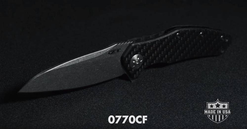 Zero Tolerance - Klappmesser ZT 0770CF - CPM S35VN - Schwarz - 0770CF