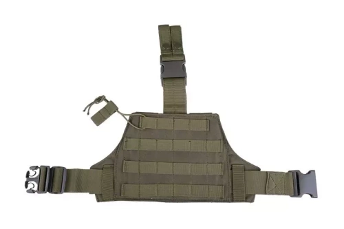 GFC Tactical - Oberschenkelpaneel - MOLLE - Nylon - Olive - GFT-19-009686