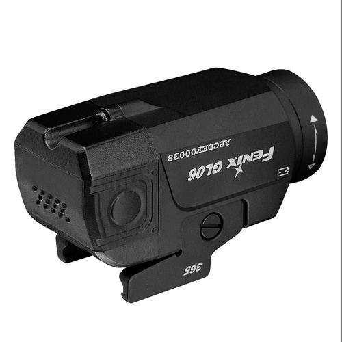 Fenix – Taktische Pistolen-Taschenlampe GL06-365 – 600 lm – Sig Sauer– Schwarz – GL06-365