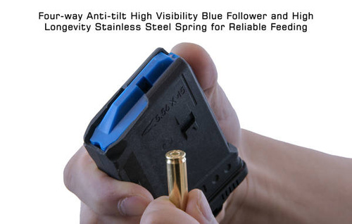 UTG - AR15 / M4 Magazin - 5,56 x 45 mm / .223 - 10 Schuss - Polymer - Schwarz - RBT-AM10