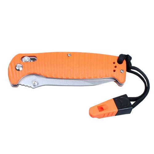 Ganzo - Klappmesser G7412P-OR-WS mit Pfeife - 440C - Orange - G7412P-OR-WS