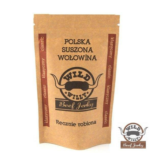 Wild Willy - Getrocknetes Rindfleisch Beef Jerky - Hot Pepper - 30 g