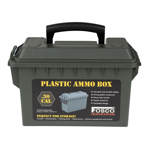 Fosco Industries - Munitionskiste .30 cal - 4.5 L - Polymer - Grün - 465203
