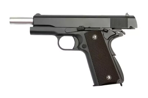 WE - Replika ASG Pistole C1911A1 - Grünes Gas - Schwarz - WET-02-000528