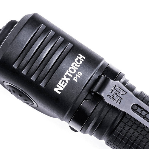 NEXTorch – P10 LED-Winkel-Taschenlampe – 1400 lm – Schwarz – P10