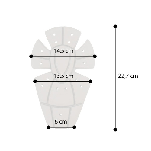 Condor - Knieschutzeinsatz - Braun - 221130-019