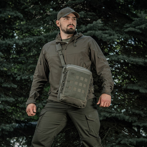 M-Tac - Laser Cut Hex Umhängetasche - Cordura - Ranger Green - 10241023