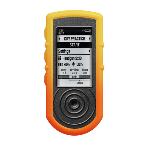 Shooters Global - Silikonhülle für SG Timer 2 Schießzeitmesser - Sunset at the Shooting Range