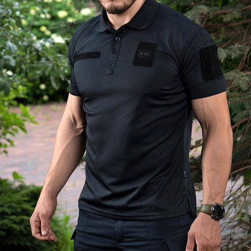 M-Tac - Polohemd Elite Tactical Coolmax - Dark Navy Blue - 80010015