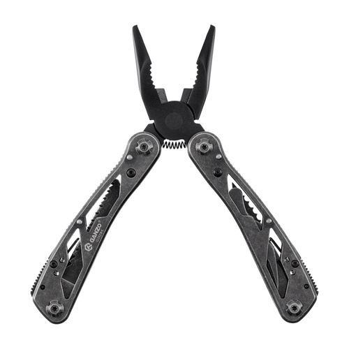 Ganzo - Multitool mit Düsensatz - 11 Werkzeuge - Schwarz - G202B-S