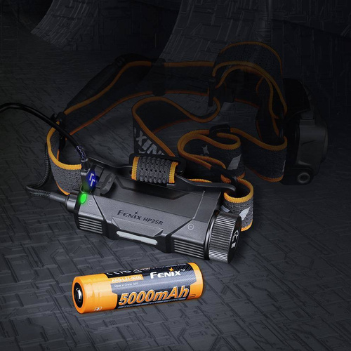 Fenix - LED-Stirnlampe 25R V2.0 mit 5000 mAh Akku - 1600 Lumen - HP25R V2.0