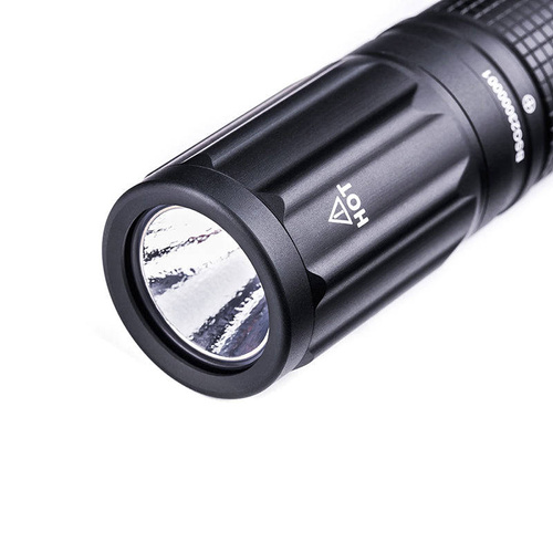 NEXTorch - E52 C LED Taktische Taschenlampe mit 4800 mAh Akku - 3000 lm - Schwarz - E52C