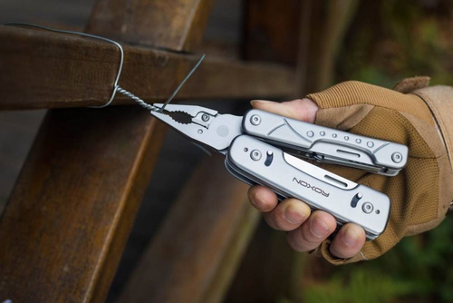 Roxon - Multitool mit austauschbarer Klinge und Drahtschneider Phantom - S802