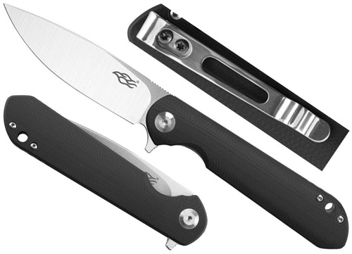 Ganzo - Klappmesser EDC Firebird FH41 - D2 - Schwarz - FH41-BK