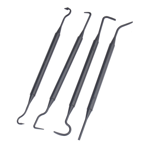 GunPany – Waffenreinigungsschaber-Set – Schwarz – GPCK-4P
