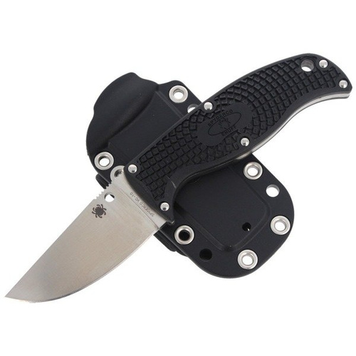 Spyderco - Enuff™ FRN Schwarz Clip Point Messer - FB31CPBK